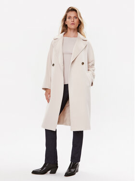 Weekend Max Mara Weekend Max Mara Wollmantel Resina 2350161133 Beige Regular Fit
