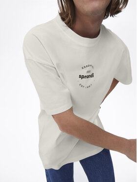 Sprandi Sprandi T-shirt SP22-TSM001 Bijela Regular Fit
