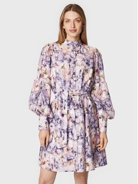 Bruuns Bazaar Bruuns Bazaar Košilové šaty Scilla BBW3052 Fialová Regular Fit