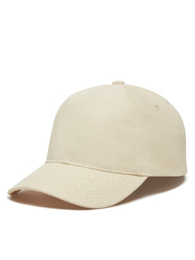 Calvin Klein Calvin Klein Czapka z daszkiem Monogram Jacquard Cap K60K612871 Écru