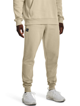 Under Armour Under Armour Spodnie dresowe UA RIVAL FLEECE JOGGERS 1357128 Beżowy Regular Fit