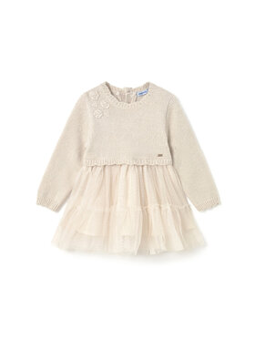 Mayoral Mayoral Elegantes Kleid 2905 Écru Regular Fit
