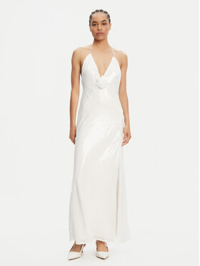 BARDOT BARDOT Rochie de seară Aradia 59278DB5 Alb Regular Fit