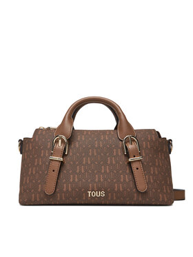 TOUS TOUS Borsetta Bowling Tous Buckles Silhouette 2002201543 Marrone