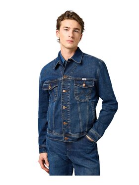 Wrangler Wrangler Kurtka jeansowa 112362651 Granatowy Regular Fit