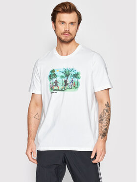 adidas adidas T-Shirt Sprt Summer HE4717 Biały Regular Fit