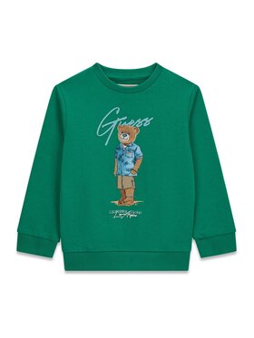 Guess Kids Guess Kids Sweter 181963 Zielony Classic Fit