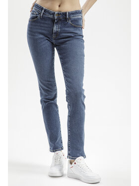 Cross Jeans Cross Jeans Jeansy P 489-224 Niebieski Slim Leg