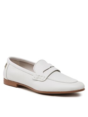 Tommy Hilfiger Tommy Hilfiger Лоуфъри Th Loafer FW0FW06991 Бял