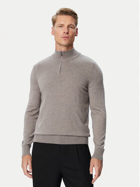 BOSS BOSS Džemper H-Ebenji  50565499 Svijetlo smeđa Regular Fit