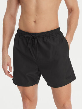 Calvin Klein Swimwear Calvin Klein Swimwear Pantaloni scurți pentru înot LV00N61027 Negru Regular Fit