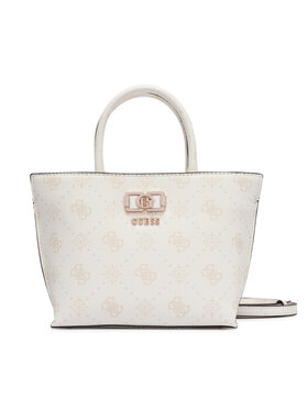 Guess Guess Τσάντα Emelie Logo Mini HWGP99 28750 Εκρού
