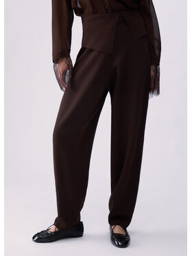 Liu Jo Liu Jo Pantaloni di tessuto CF6245MS55NX0807 Marrone Regular Fit