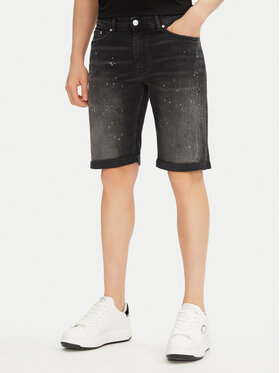 KARL LAGERFELD KARL LAGERFELD Farmer rövidnadrág 265820 552832 Fekete Slim Fit
