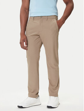 BOSS BOSS Spodnie materiałowe T_Commuter 50534303 Zielony Slim Fit