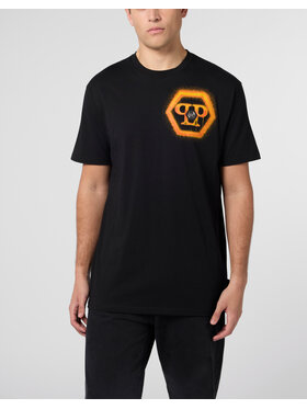 PHILIPP PLEIN PHILIPP PLEIN T-Shirt 29027 Czarny Regular Fit