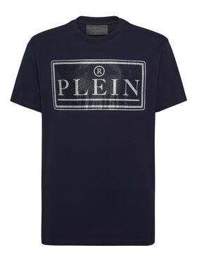 PHILIPP PLEIN PHILIPP PLEIN Tričko 22949 Tmavomodrá Regular Fit
