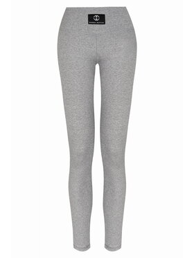 Magda Matyja Magda Matyja Legginsy Miami Bottom Grey Szary Slim Fit