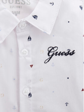 Guess Guess Krekla, vestes un auduma bikšu komplekts I6RG12 WF6P0 Zils Regular Fit