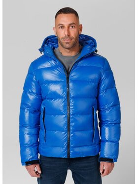 PITBULL PITBULL Kurtka zimowa AUTOMATIC Niebieski Regular Fit