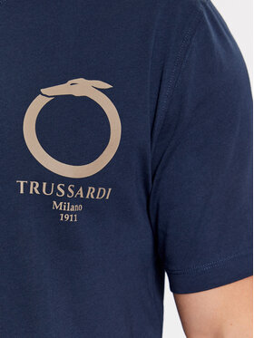 Trussardi T-shirt 52T00771 Tamnoplava Regular Fit