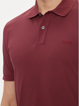 Boss Polo Majica Pallas 50468301 Rdeča Regular Fit