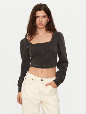 Lee Lee Majica 112355105 Crna Slim Fit