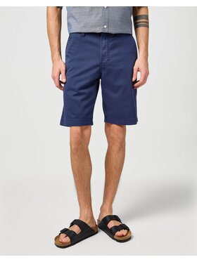 Wrangler Wrangler Szorty CHINO SHORT Niebieski Regular Fit