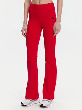 adidas Легінси Essentials Small Logo JD3074 Червоний Flare Fit