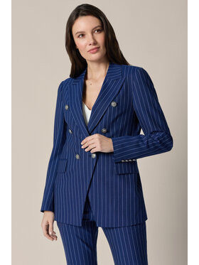 Lancerto Lancerto Marynarka Aniceta MA073126000001 Granatowy Slim Fit