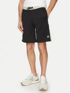 Guess Guess Спортни шорти Z5GD08 KCRU2 Черен Loose Fit