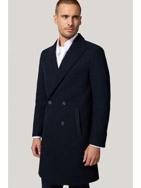 Próchnik Próchnik Płaszcz PM5 PC073225000024 Granatowy Regular Fit