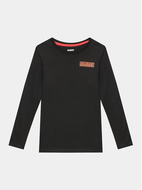 Guess Guess Blūze L3BI34 I3Z14 Melns Regular Fit