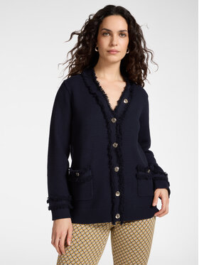 Elena Mirò Elena Mirò Cardigan M073Z000838N034 Blu Regular Fit
