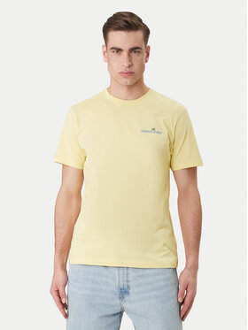 Guess Jeans Guess Jeans T-shirt M6GIC0 K8HM0 Žuta Regular Fit