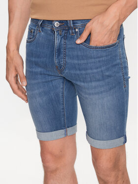 Pierre Cardin Pierre Cardin Pantaloni scurți de blugi 34520/000/8065 Albastru Regular Fit