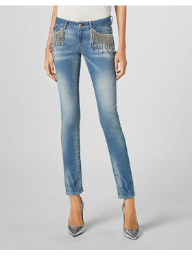 PHILIPP PLEIN PHILIPP PLEIN Jeansy 21761 Niebieski jasny Slim Fit