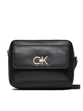Calvin Klein Calvin Klein Borsetta Re-Lock Camera Bag W/Flap K60K611083 Nero