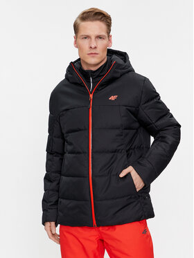4F 4F Μπουφάν για σκι 4FAW23TTJAM307 Μαύρο Regular Fit
