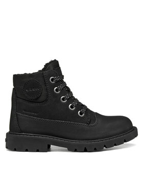 Geox Geox Туристически oбувки J Shaylax Boy Wpf J66HDB 032FU C9999 M Черен