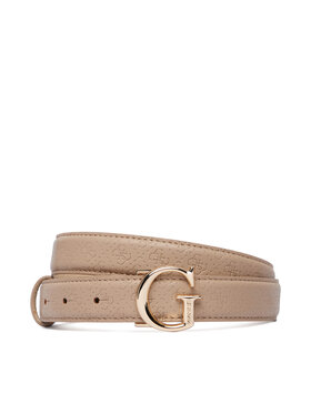 Guess Guess Dámsky opasok BW9493 P6425 Béžová
