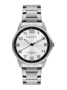 Pacific Pacific Zegarek PC00655 Srebrny