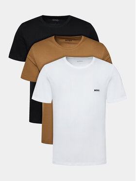BOSS Boss Набір з 3 футболок Tshirt Rn 3P Classic 50475284 Бежевий Regular Fit