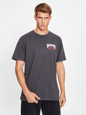 DC DC T-Shirt Defiant Tees ADYZT05309 Μαύρο Regular Fit
