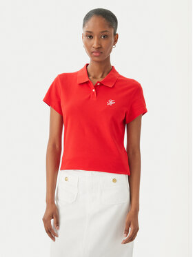 Tommy Hilfiger Tommy Hilfiger Polokošeľa 1985 Logo WW0WW49259 Červená Slim Fit