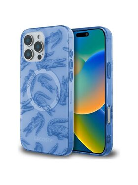 Lacoste Lacoste Etui na telefon Apple iPhone 16 Pro Max Niebieski