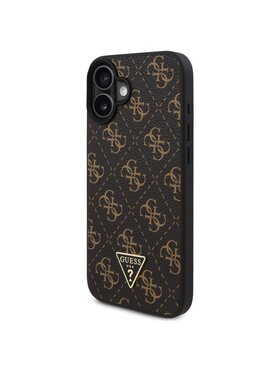 Guess Guess Etui na telefon iPhone 16 Plus Czarny