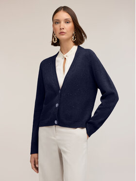 Motivi Motivi Maglione M360E002418N034 Blu Regular Fit