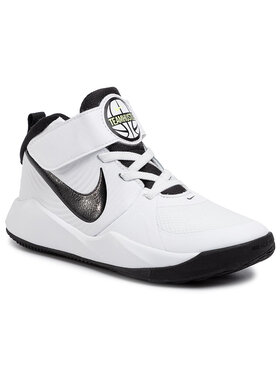 Nike Nike Topánky Team Hustle D 9 (PS) AQ4225 100 Biela