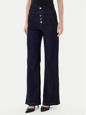 Rinascimento Rinascimento Traperice CFC0124932003 Tamnoplava Wide Leg